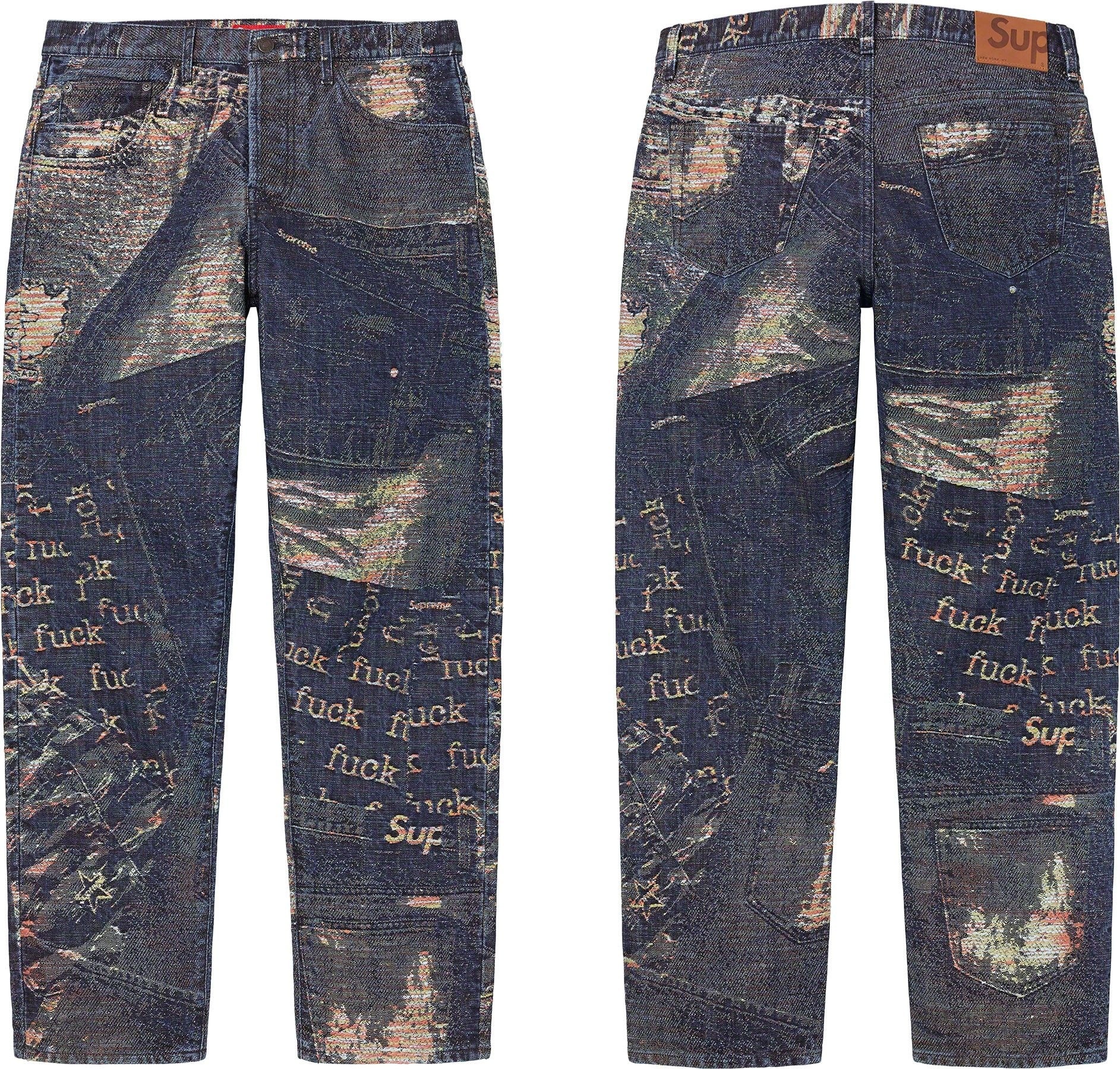 Archive Denim Jacquard Regular Jean view 7